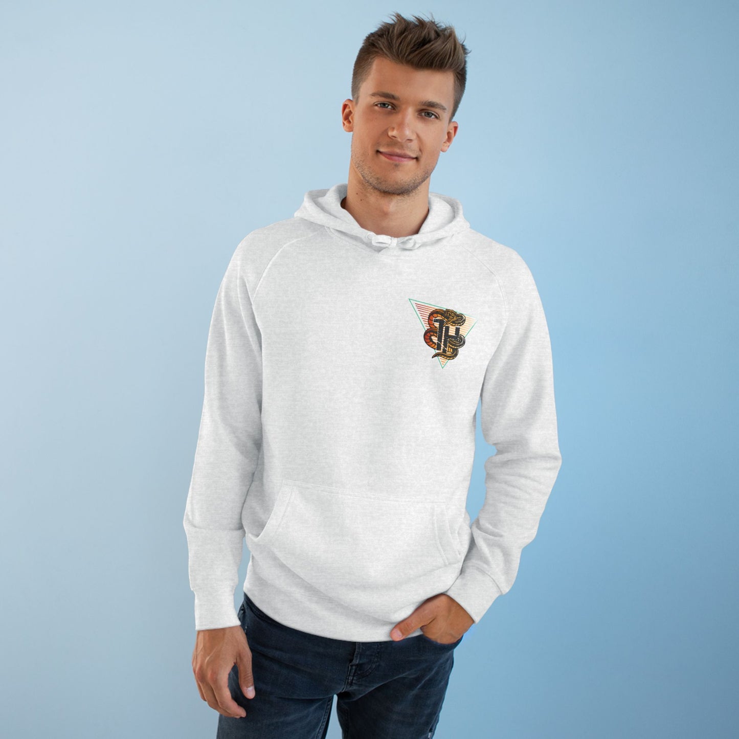 Unisex Retro Design Hoodie